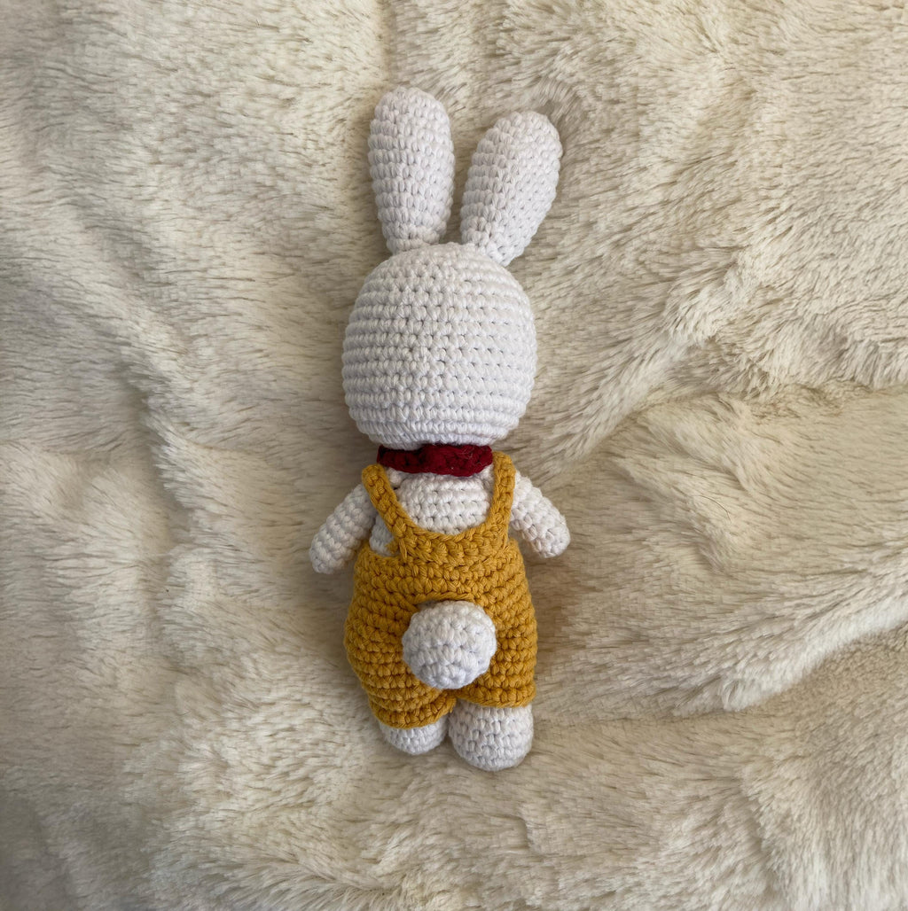 Amigurumi Häschen Bubu & Mumu  ist 18 cm groß. Bio-Baumwolle, Kuscheltier, Stofftier,Geschenk Babyspielzeug oder einfach süßer Begleiter.
