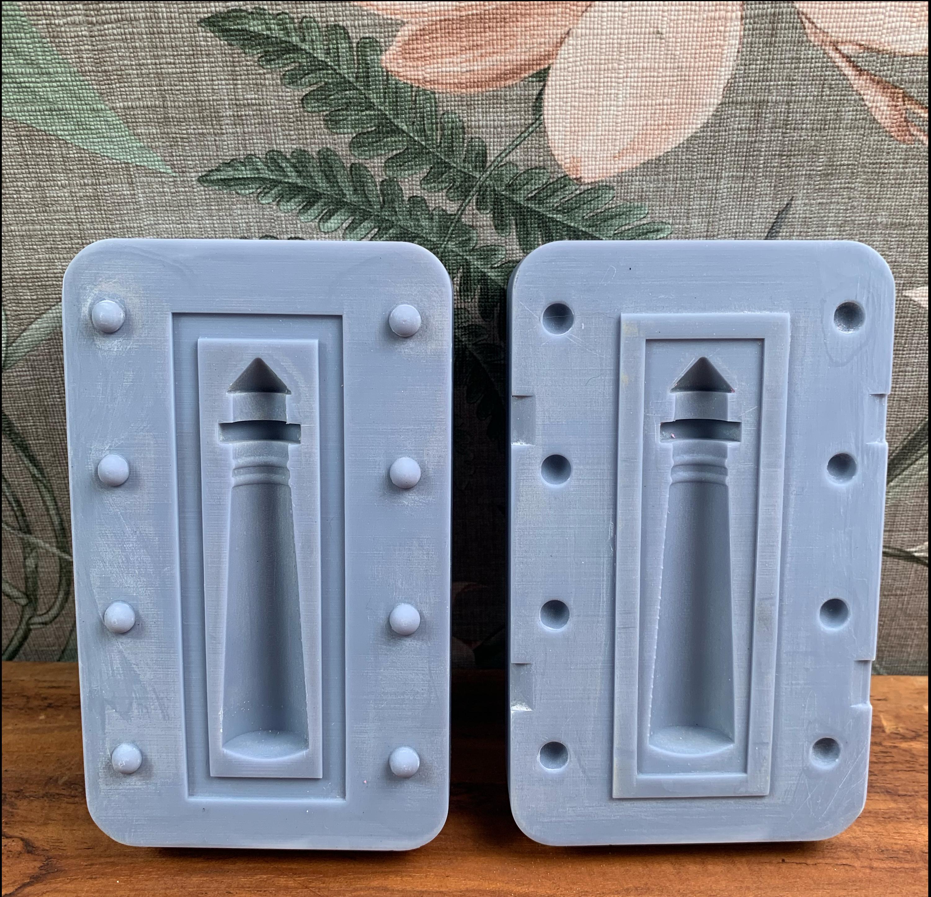 Zweiteilige 3D-Druckform STL Datei mit einem Lighthouse / Leuchtturm-Design