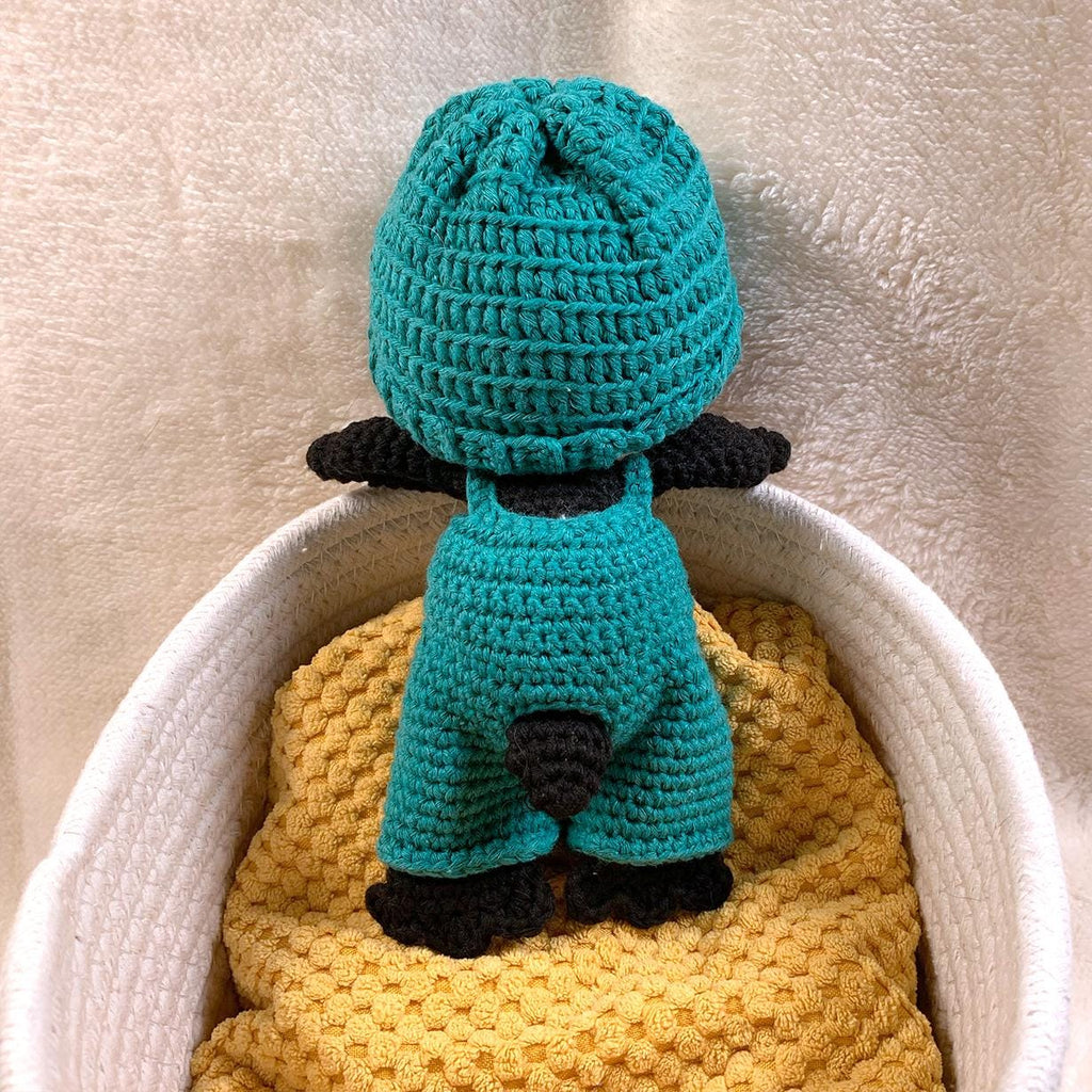 Handmade Amigurumi Penguin – Organic Cotton – Stuffed Animal – Gift Idea – Machine Washable, Unique Item